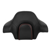 C.C. RIDER King Passenger Backrest King Touring Trunk Backrest Boosted For Touring Road Glide Electra Glide Street Glide Road King, 2014-2025